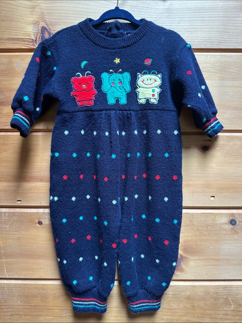 Vintage McKids Onsie critters animals 18 months
